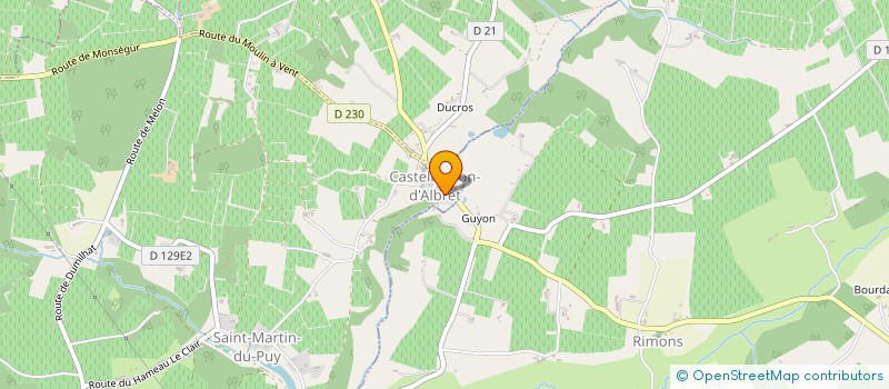 localisation de l'entreprise BLY  CASTELMORON-D'ALBRET