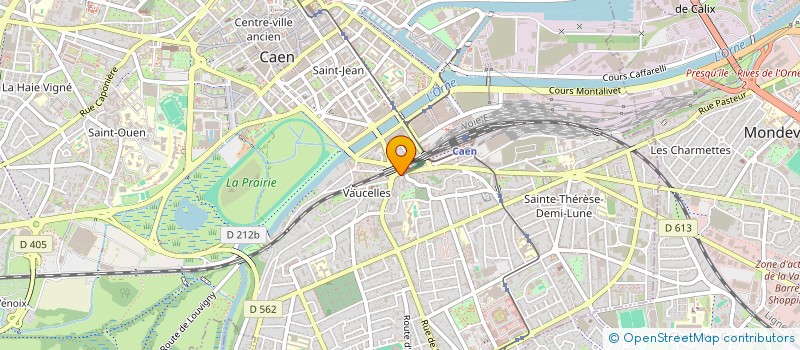 localisation de l'entreprise BLYA à CAEN