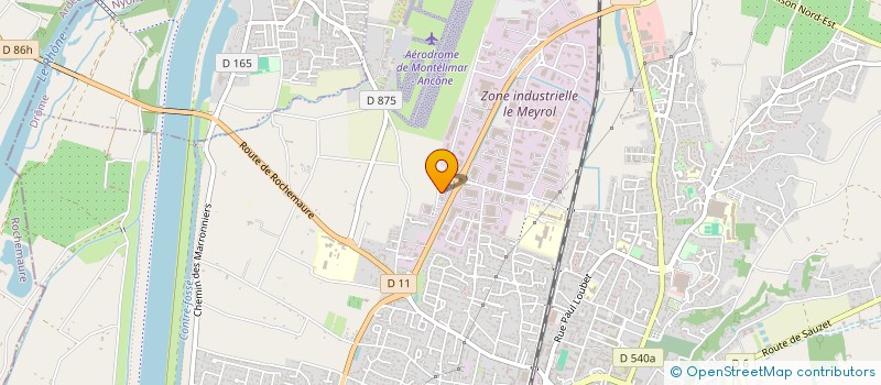 localisation de l'entreprise BLYC INVESTISSEMENTS  MONTELIMAR