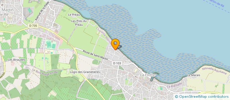 localisation de l'entreprise BLYP PUBLICATIONS à LA FLOTTE