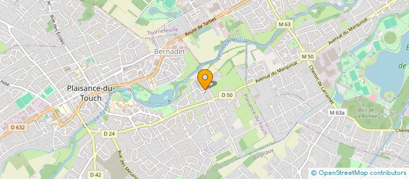 localisation de l'entreprise BLYPE  PLAISANCE-DU-TOUCH