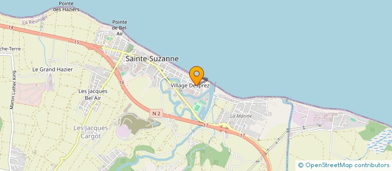 localisation de l'entreprise BLYSS DECO à SAINTE-SUZANNE