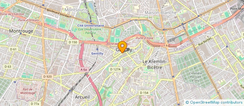 localisation de l'entreprise BLYSTECH à CHELLES