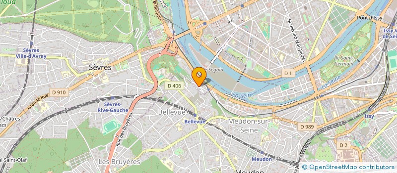 localisation de l'entreprise BLYTHE STUDIO à SEVRES