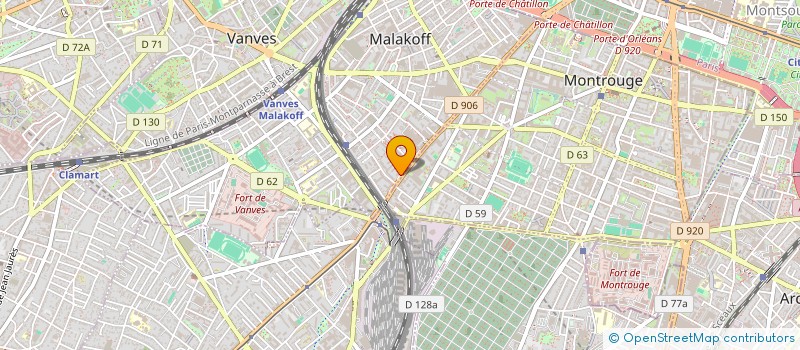 localisation de l'entreprise BLZ DISTRIBUTION  MALAKOFF