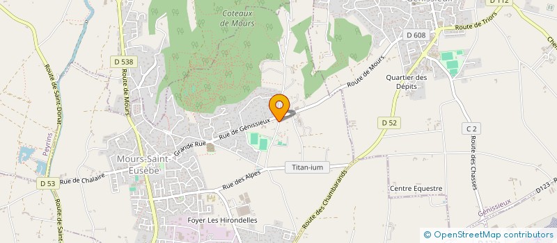 localisation de l'entreprise BLZ IMMO  MOURS-SAINT-EUSEBE