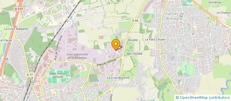 localisation de l'entreprise BLZR à BRUZ