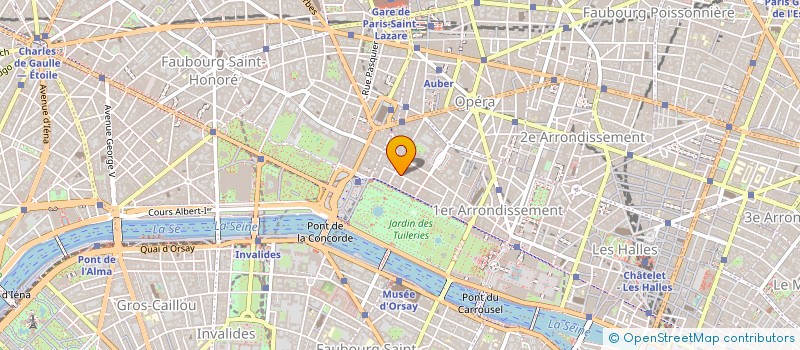 localisation de l'entreprise BM 1  PARIS