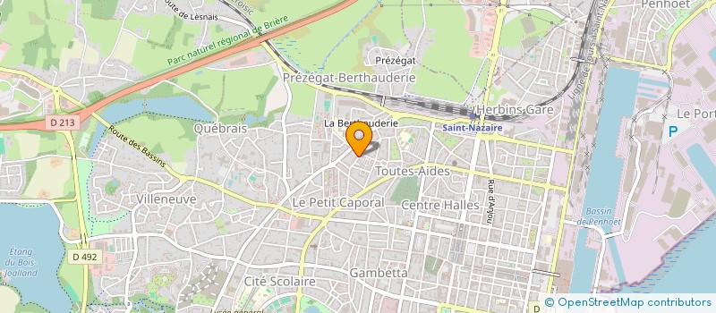 localisation de l'entreprise BM 24  SAINT-NAZAIRE