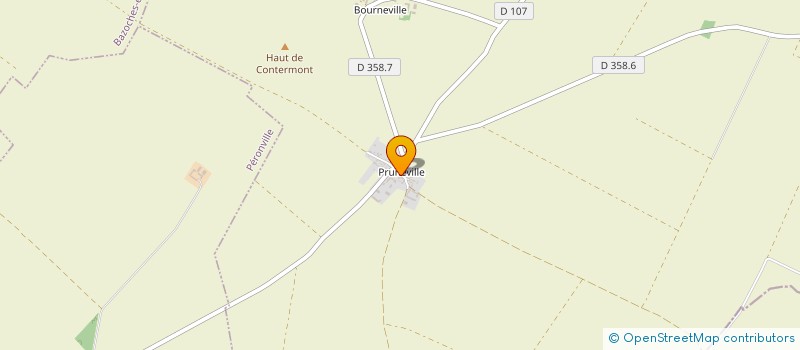 localisation de l'entreprise BM à GUILLONVILLE