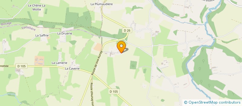 localisation de l'entreprise BM  CAUVILLE