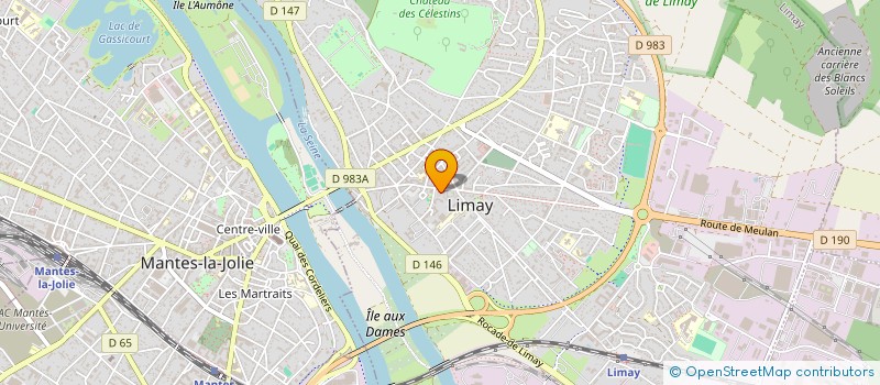 localisation de l'entreprise BM  LIMAY