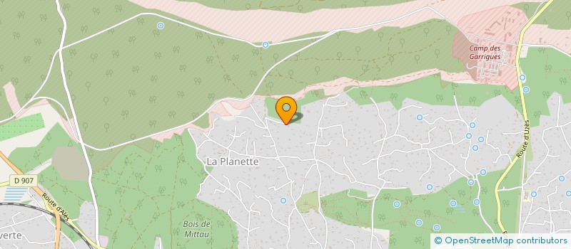 localisation de l'entreprise BM  NIMES