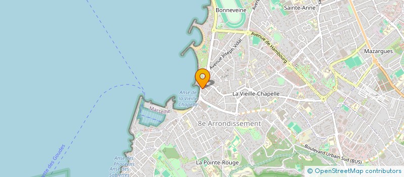 localisation de l'entreprise BM 93 COIFFURE à MARSEILLE