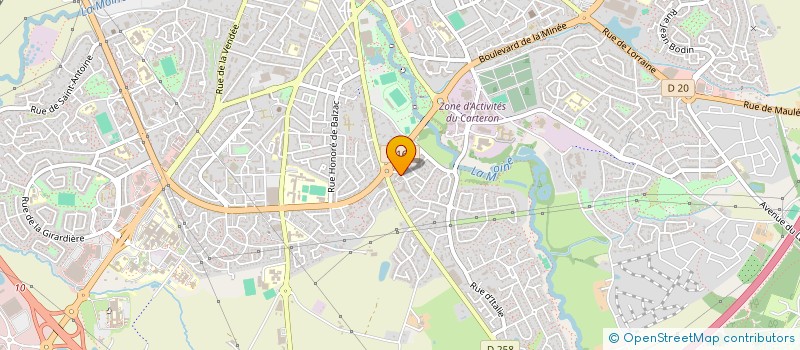 localisation de l'entreprise BM&A AVOCATS à CHOLET