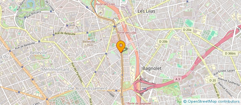 localisation de l'entreprise BM AGENCY  PARIS