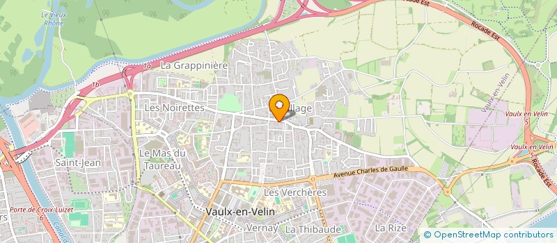 localisation de l'entreprise BM & ASSOCIES  VAULX-EN-VELIN