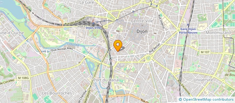 localisation de l'entreprise BM AUTO à DIJON