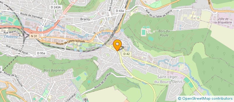 localisation de l'entreprise BM AUTOMOBILES à SAINT-LEGER-DU-BOURG-DENIS