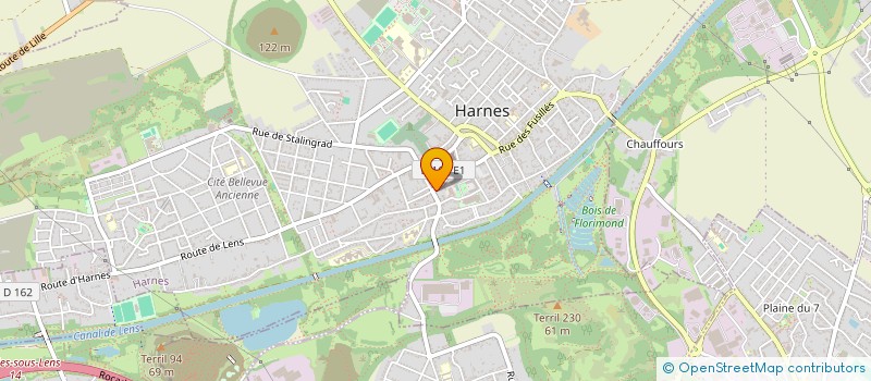 localisation de l'entreprise BM BARBER SHOP  HARNES