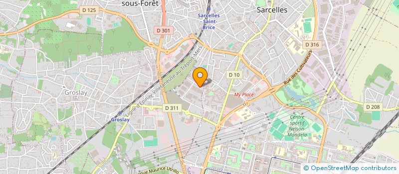 localisation de l'entreprise BM BAT à MELUN