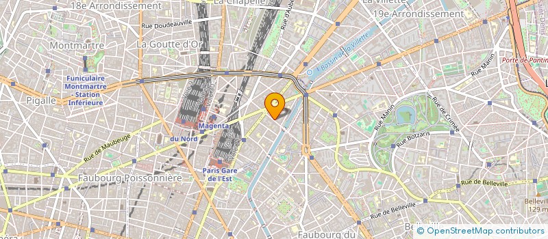 localisation de l'entreprise BM BAT  PARIS