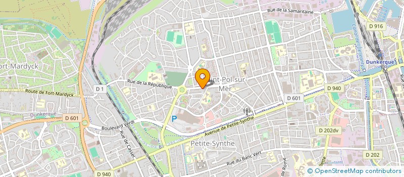 localisation de l'entreprise BM BAT à DUNKERQUE