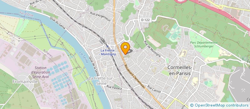 localisation de l'entreprise BM BATIMENT  ARGENTEUIL