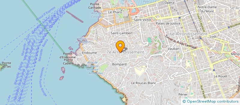 localisation de l'entreprise BM BONNE MERE à MARSEILLE