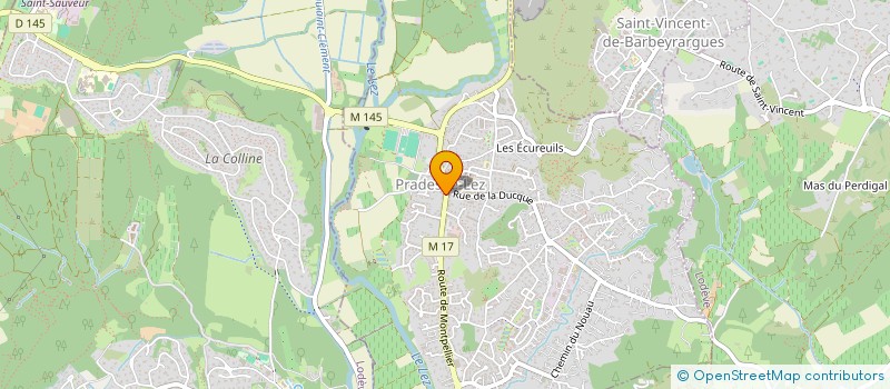 localisation de l'entreprise BM BOULANGERIE  PRADES-LE-LEZ