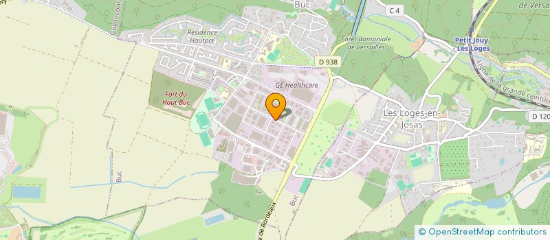localisation de l'entreprise BM BUREAU à BUC