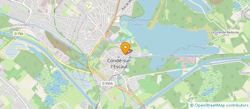 localisation de l'entreprise BM CAR  CONDE-SUR-L'ESCAUT