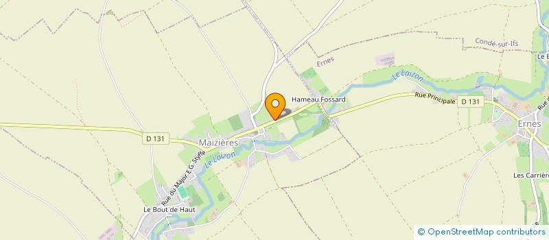 localisation de l'entreprise BM CAR  MAIZIERES