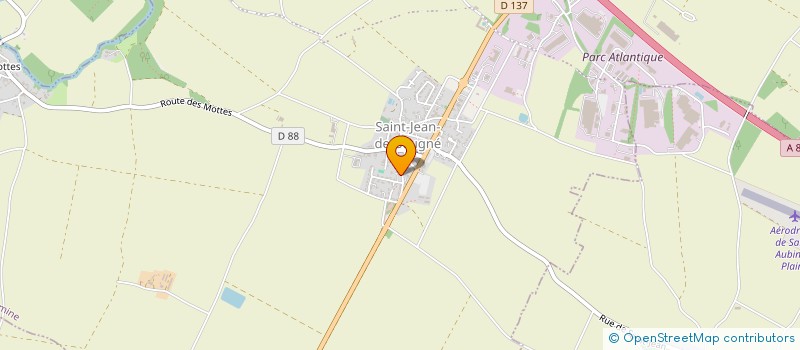 localisation de l'entreprise BM&CF  SAINT-JEAN-DE-BEUGNE