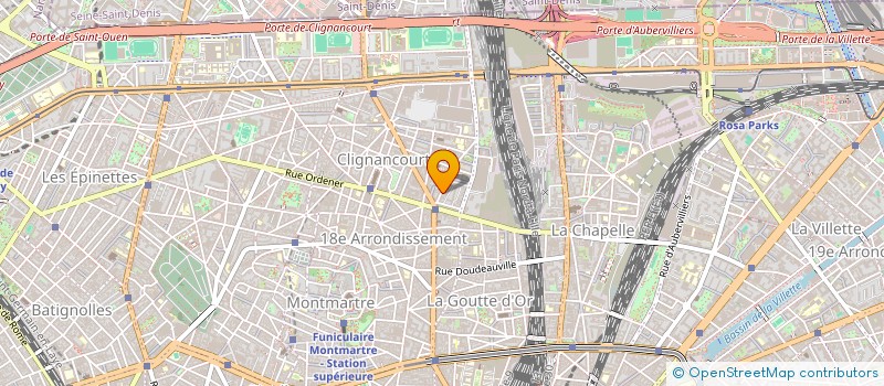 localisation de l'entreprise BM COIFFURE  PARIS