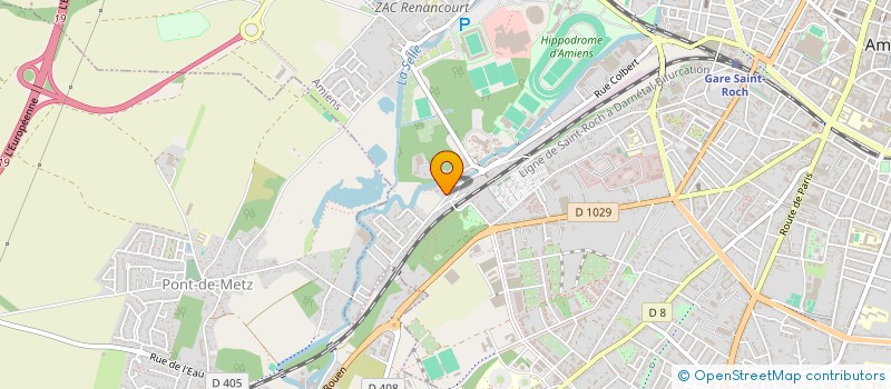 localisation de l'entreprise BM COMMERCE à AMIENS