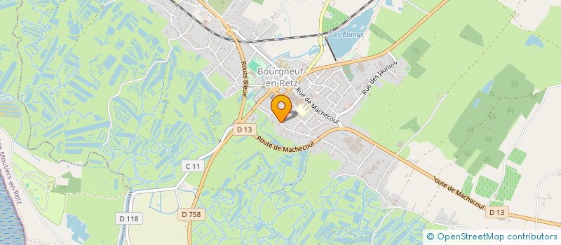 localisation de l'entreprise BM CONCEPT à VILLENEUVE-EN-RETZ