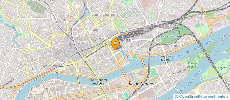 localisation de l'entreprise BM CONNECT' à NANTES