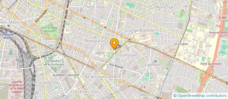 localisation de l'entreprise BM CONSEILS  LYON