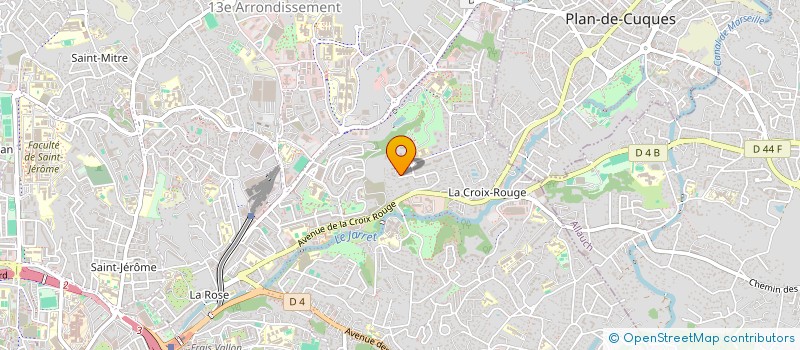 localisation de l'entreprise BM CONSTRUCTION à MARSEILLE