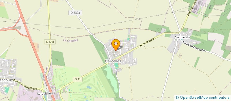 localisation de l'entreprise BM CONSTRUCTION  LE CASTELET