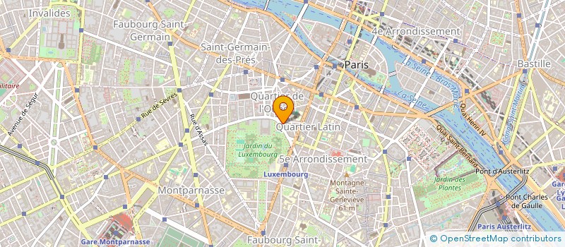 localisation de l'entreprise BM CONSULTING  PARIS