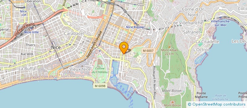 localisation de l'entreprise BM COPTER à NICE