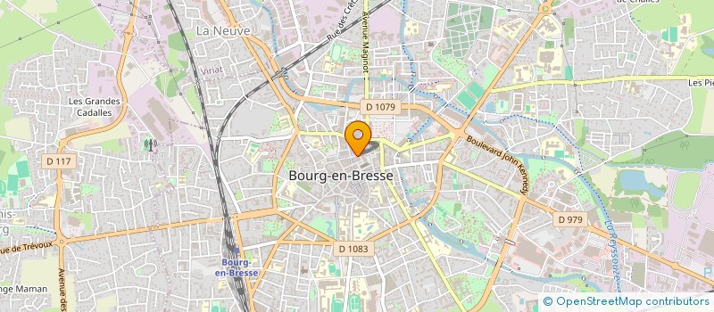 localisation de l'entreprise BM CROCS CHAUDS à BOURG-EN-BRESSE