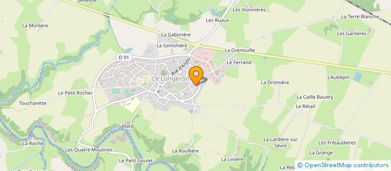 localisation de l'entreprise BM DIFFUSION SAS à SEVREMOINE