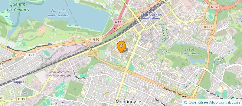 localisation de l'entreprise BM DISTRIBUTION à MONTIGNY-LE-BRETONNEUX