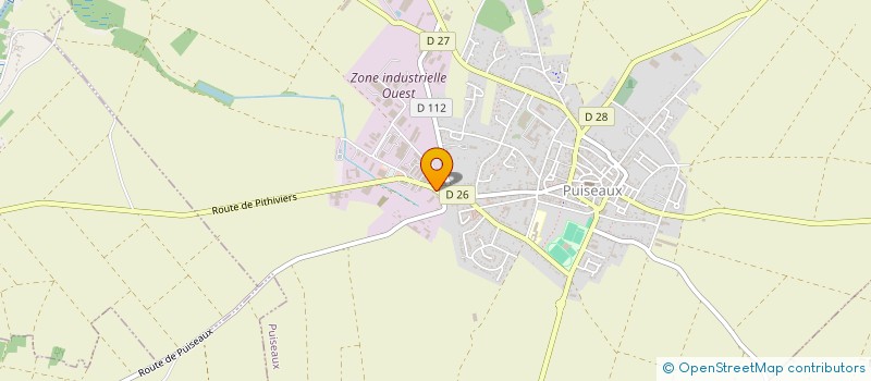 localisation de l'entreprise BM EDITIONS à PUISEAUX