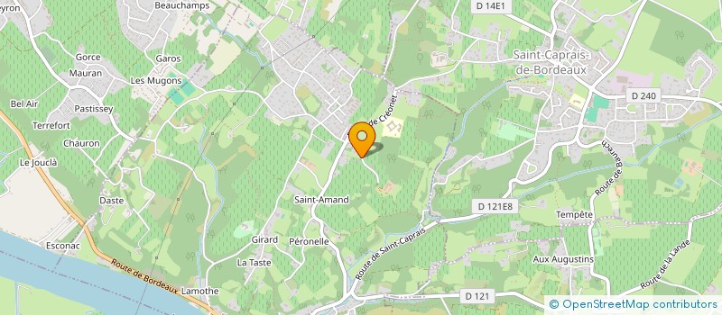 localisation de l'entreprise BM ET PARTENAIRES  CAMBES