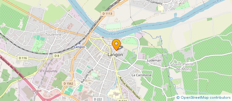 localisation de l'entreprise BM-EVIMM à LANGON