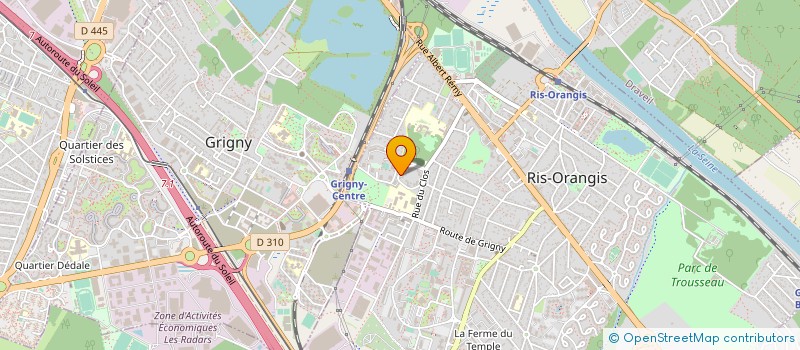 localisation de l'entreprise BM EXOTIQUE à RIS-ORANGIS